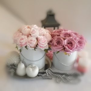 Flower box Blady róż