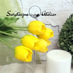 Gumowe żółte tulipany nr 630