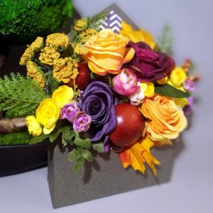 Flower box prezent