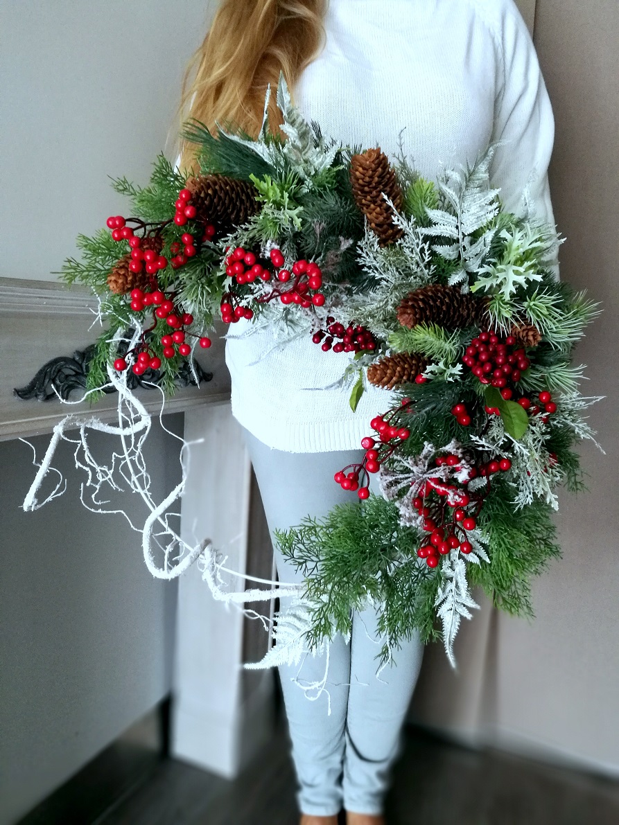 Świąteczny wianek Grudniowa radość nr. 94