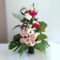 Bukiet nagrobny amarantowy nr. 211