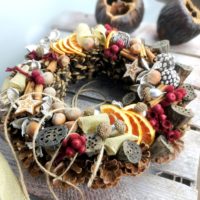 Wianek świąteczny Natura nr 117