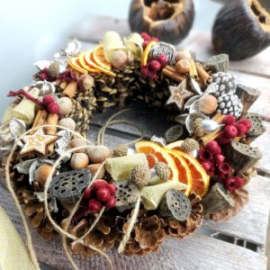 Wianek świąteczny Natura nr 117