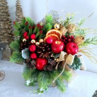 Flower box koperta świąteczna nr 215