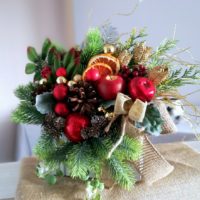 Flower box koperta świąteczna nr 215