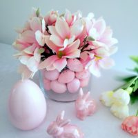 Piękna magnolia w szkle nr 306