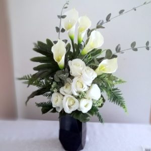 Bukiet nagrobny Białe noce nr 312