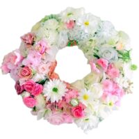 Wianek kwiatowy Subtelność nr 132