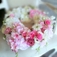 Wianek kwiatowy Subtelność nr 132