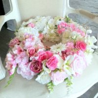 Wianek kwiatowy Subtelność nr 132