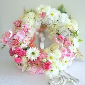 Wianek kwiatowy Subtelność nr 132