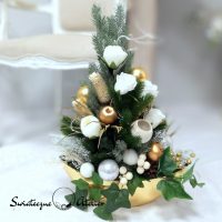 Choinka Złote Święta nr 387