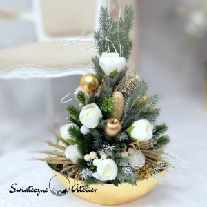 Choinka Złote Święta nr 387