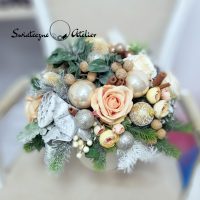 Świąteczny flower box Wanilia z cynamonem nr 396