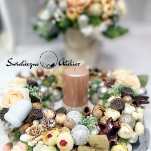 Świąteczny wianek Wanilia z cynamonem nr 147