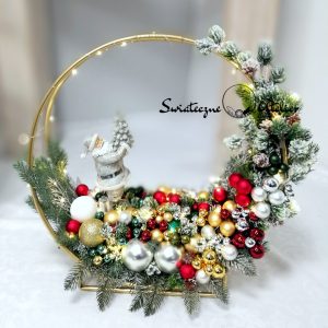 Dekoracja świąteczna Klasyczne Święta nr 402