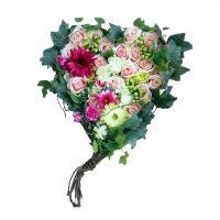 Stroik nagrobny Serce pamięci nr 439