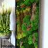 Obraz z mchów stabilizowanych typu Fantazja 210 x 55 cm