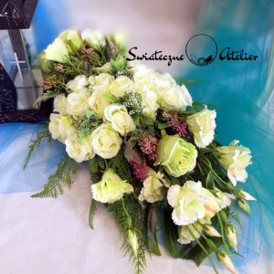 Stroik nagrobny Delikatna Pistacja nr 525