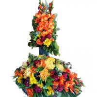 Stroik i bukiet nagrobny Jesienne klimaty nr 538