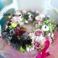 Jesienny Wianek z aronią L nr 182