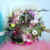 Jesienny Wianek z aronią L nr 182