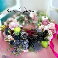 Jesienny Wianek z aronią L nr 182