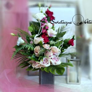 Rozłożysty bukiet nagrobny nr 554