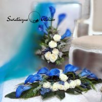 Zestaw nagrobny Urok chwili roz L nr 552