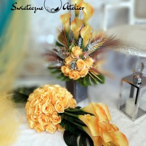 Stroik i bukiet nagrobny w Cieniu Akacji 3 nr 561