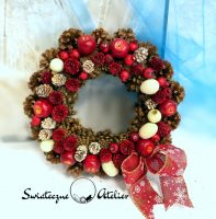 Świąteczny wianek Natura nr 193