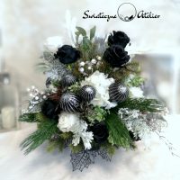 Kompozycja nagrobna Czerń i Biel nr 618