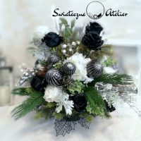 Kompozycja nagrobna Czerń i Biel nr 618