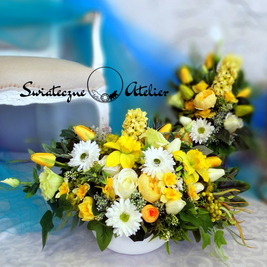 Stroik nagrobny Wiosenny nr 677