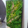 Obraz z mchów stabilizowanych 160 x 100 cm typu Poszycie leśne