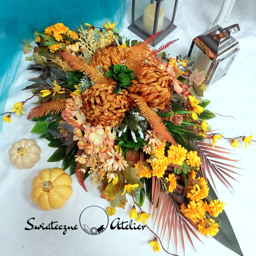 Kompozycja nagrobna Kolory jesieni nr 797