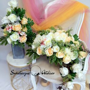 Stroik i bukiet nagrobny Okruchy pamięci nr 799