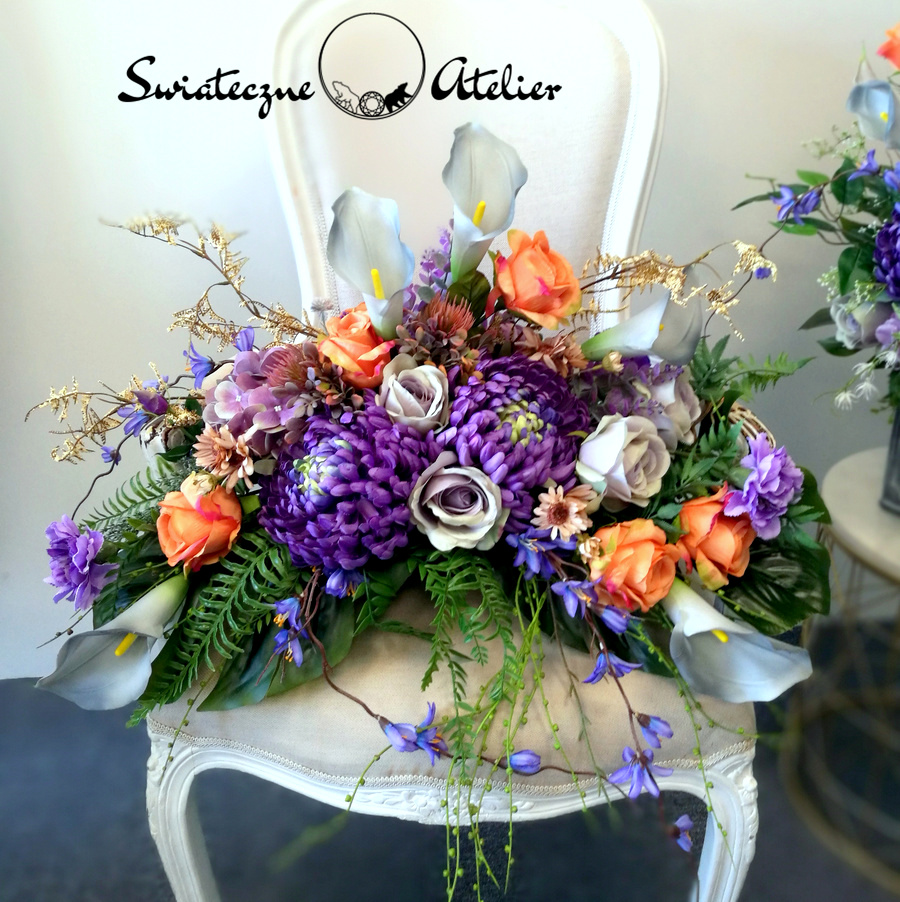 Stroik nagrobny Jesienne nastroje nr 807