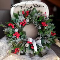 Wianek zimowy z dzwonkami nr 224