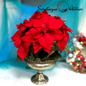 Gwiazda betlejemska w metalowym pucharze nr 1099