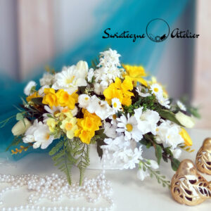 Kompozycja wiosenna z tulipanami nr 1129