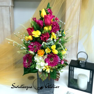 Bukiet nagrobny Wiosenne nastroje nr 1156