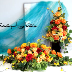 Bukiet i stroik nagrobny  Schyłek lata nr 1281