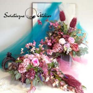 Stroik i bukiet nagrobny Nostalgia nr 1290