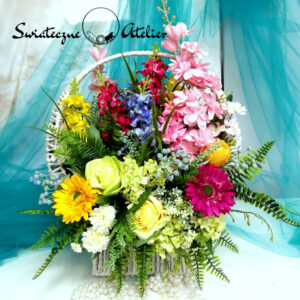 Stroik nagrobny Kolorowa wiosna  nr 1382