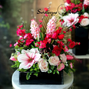 Stroik nagrobny Wiosenne kwiaty nr 1392