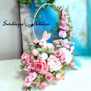 Wielkanocny stroik nagrobny